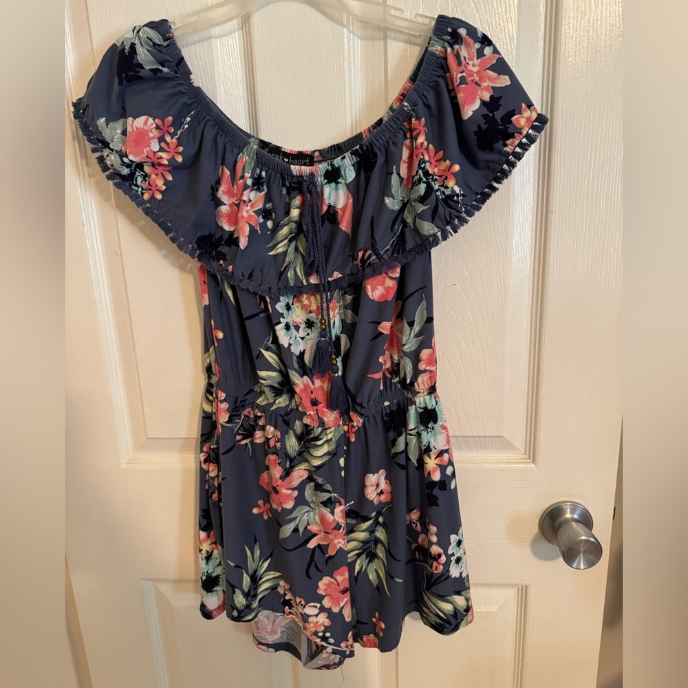 Derek Heart Multicolor Floral Top